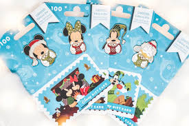 disney gift card holiday pin series