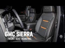 Gmc Sierra Front Seat Removal How To