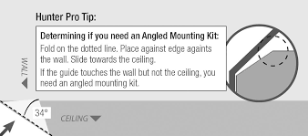 how to install a ceiling fan hunter fan