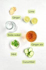 ginger mojito mocktail recipe with