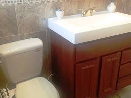major bathroom restoration after