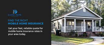what is mobile home insurance david