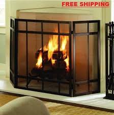 Pleasant Hearth Fireplace Doors Small