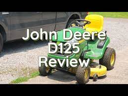 john deere d125 ride on mower you