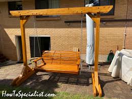 Swing Bench And Stand Diy Project