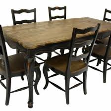 The table and chairs can truly make or break the whole scene. Rustic Farmhouse Dining Table French Country Black Dining Table Farmhouse Dining Room Set Family Dining Table Rustic Dining Furniture