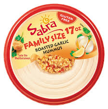 sabra 10 oz roasted garlic hummus kayco