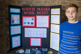 science fair for face mask experiment