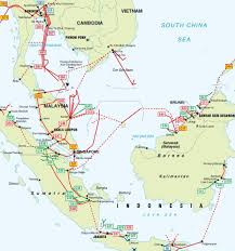 Malaysia location on the asia map malaysia map and satellite image. Southeast Asia Pipelines Map Crude Oil Petroleum Pipelines Natural Gas Pipelines Products Pipelines