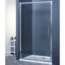 single sliding door shower enclosure