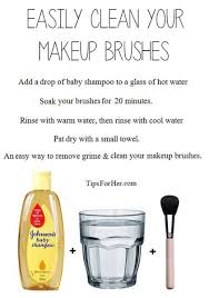 how to clean foundation brushes and