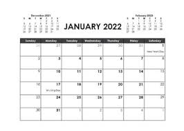 These are free to download from our side. Printable 2022 Word Calendar Templates Calendarlabs
