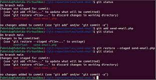 how to undo local changes in git