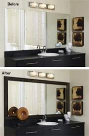 No fancy tools or equipment is needed! Bathroom Mirror Frame Kits Reputable Buying Options Lovetoknow