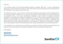 3 google cover letter exles stand out