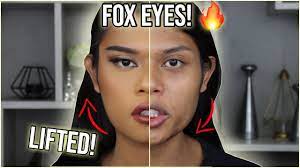 bella hadid inspired fox eye makeup