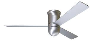 Cirrus Flush Mount Ceiling Fan With No Light