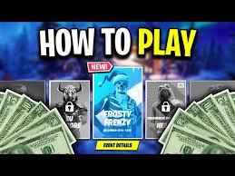 Prize pools, rules, and player info for all events. Fortnite Everything To Know About The 5 000 000 Frosty Frenzy Trios Tournament