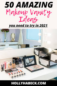 50 amazing makeup vanity ideas you need