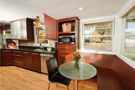 wood kitchen cabinets color scheme
