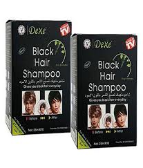 Worse case scenario it'll shampoo out & you can go back. Dexe Instant 5 Minute Black Hair Shampoo Temporary Hair Color Black 250 Ml Pack Of 20 Buy Dexe Instant 5 Minute Black Hair Shampoo Temporary Hair Color Black 250 Ml Pack Of