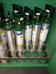 oxygen cylinder storage cabinets