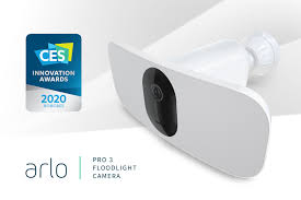 Ces 2020 Arlo Debuts New Wire Free Pro 3 Floodlight Camera