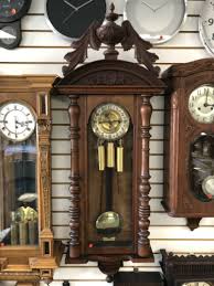 Antique Vienna Regulator 3 Weight Clock