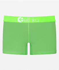 Ethika Green Glow Staple Boyshort Panty