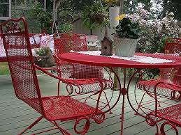 Patio Furniture Makeover Painted Patio