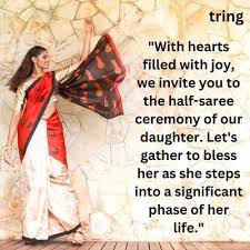 80 saree ceremony invitation ideas and