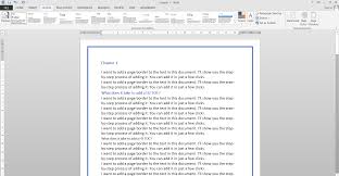 how to add a border in word my