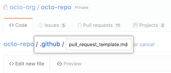 Creating A Pull Request Template For Your Repository