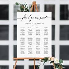 On Sale 7 Sizes Wedding Seating Chart Template Editable Etsy
