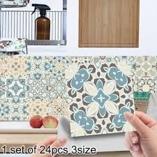 24x Self Adhesive Kitchen Wall Tiles