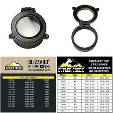 Butler Creek Blizzard See Thru Scope Cover Size 6 1 70 To