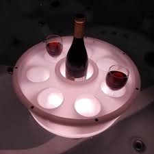 hot tub drinks float led champagne