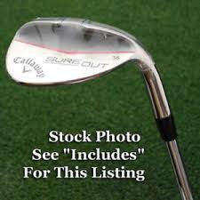 Details About Callaway Sure Out Wedge Choose Individual Set Make Up Dexterity Loft Shaft New
