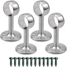 4 pieces curtain rod holder ceiling
