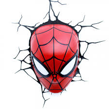Marvel Spider Man 3d Led Wall Light