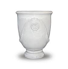 Glazed French Urn Off White Pots Wa
