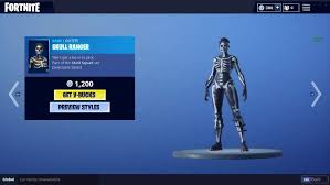 Skull ranger outfit is a part of the skull squad set which was introduced in chapter 1, season 6. Fortnite Debuts Skull Ranger Female Skull Trooper Heavy Com