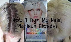 It may not always be boxed dye. Updated How I Dye My Hair Platinum Blonde Platinum Blonde Hair Color At Home Hair Color Dying Hair Blonde