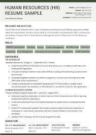 A microsoft word resume template is a tool which is 100% free to download and edit. Human Resources Hr Resume Sample Writing Tips Rg