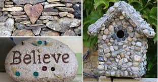 Creative Garden Stone Craft Project