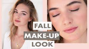 natural everyday fall makeup routine