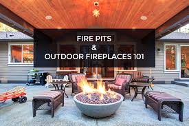 outdoor fireplaces and fire pits a