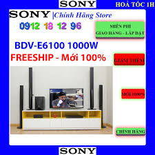 Mã 11ELSALE hoàn 7% đơn 300K] Dàn âm thanh Sony BDV-E6100 5.1 1000W - BDV -  E6100