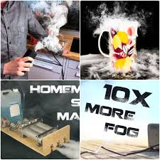 20 homemade diy fog machine ideas