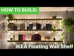 Install An Ikea Floating Wall Shelf
